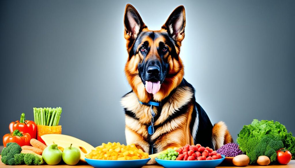 German Shepherd nutrition