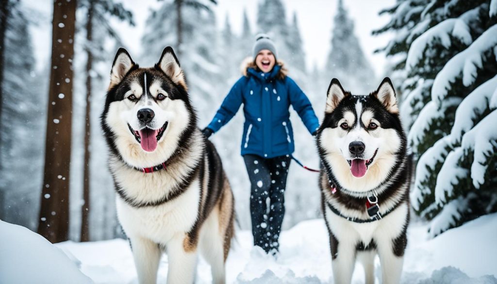 Alaskan Malamute family companion