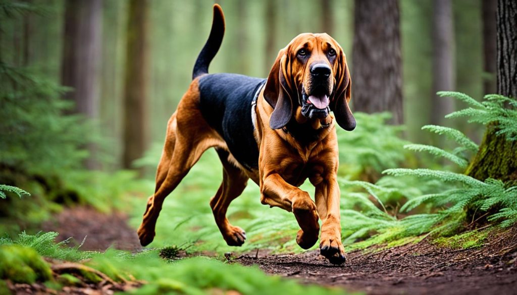 Bloodhound tracking