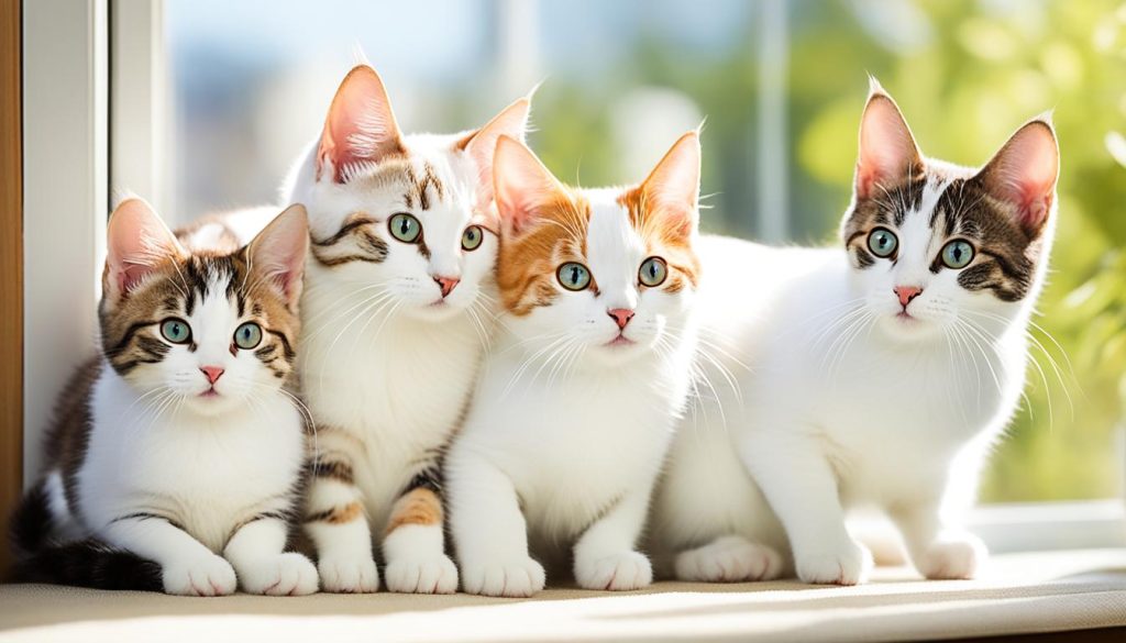 Japanese Bobtail family pets