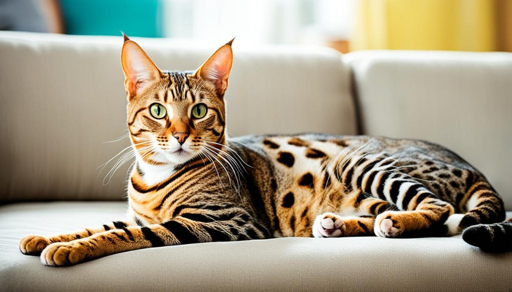 Ocicat family pet