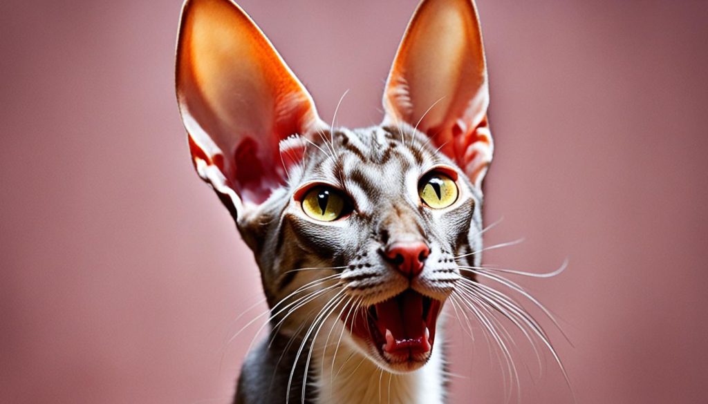 Oriental Shorthair vocalisation