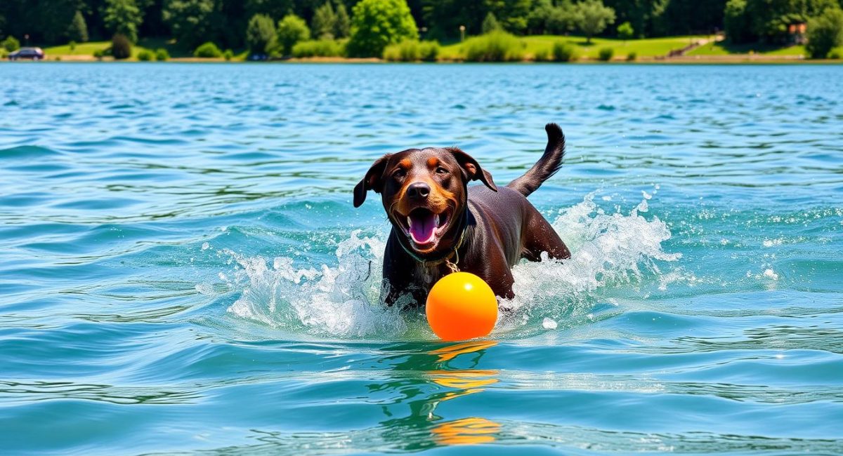 Do Labrador Retrievers like to swim?