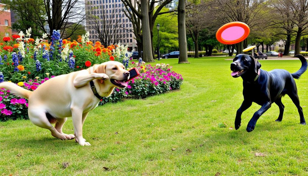 Grooming and Exercise for Therapy Labradors