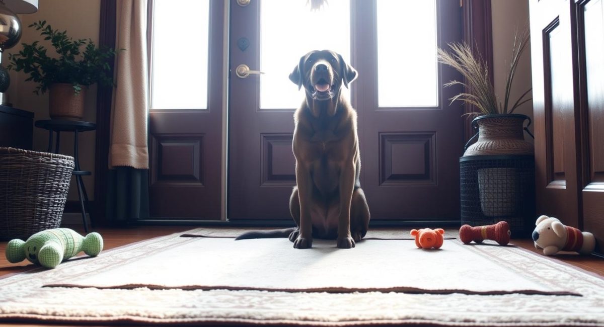 How long can Labrador Retrievers be left alone?