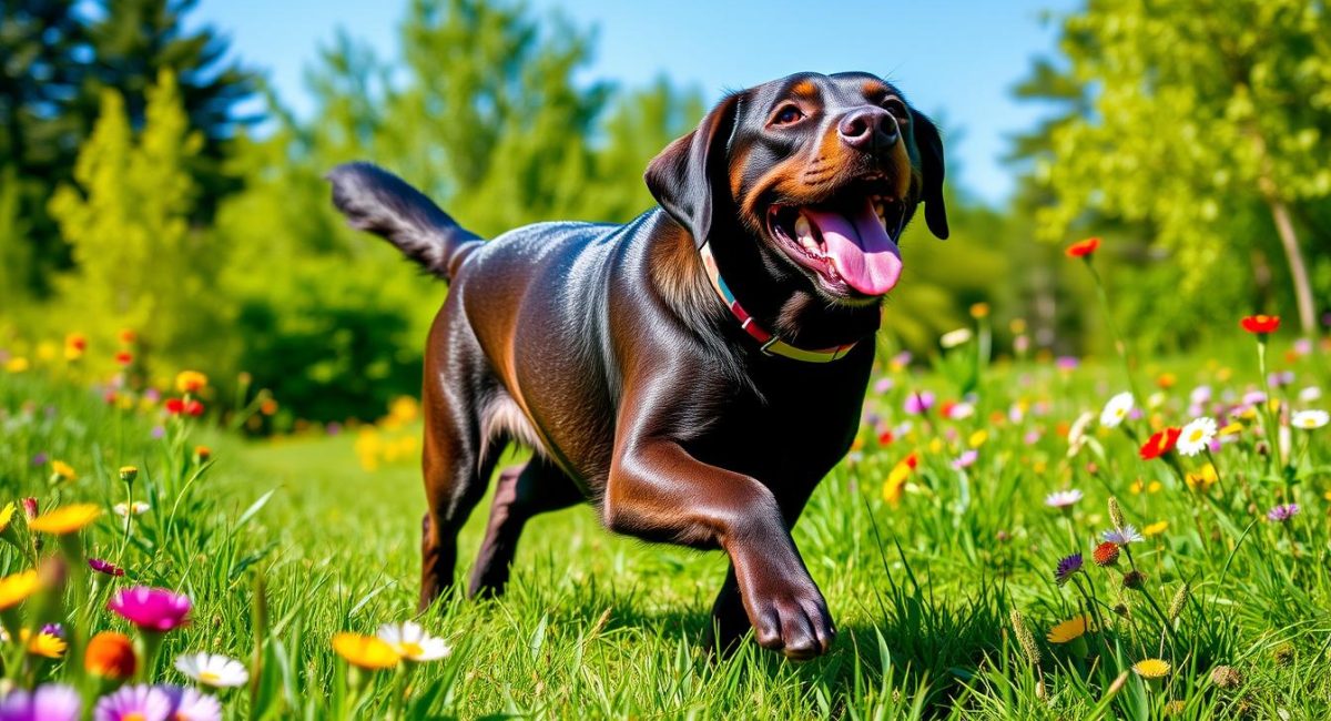 How much exercise does a Labrador Retriever need?