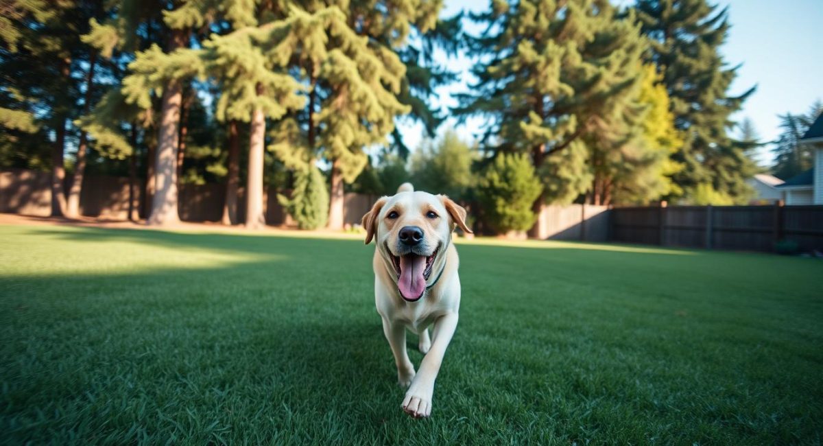 How much space does a Labrador Retriever need?