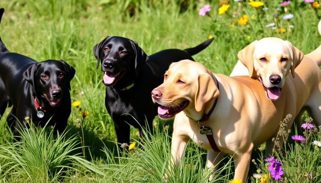 Labrador Retriever Colour Varieties