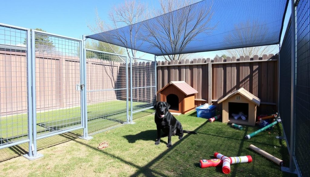 Labrador Retriever outdoor space