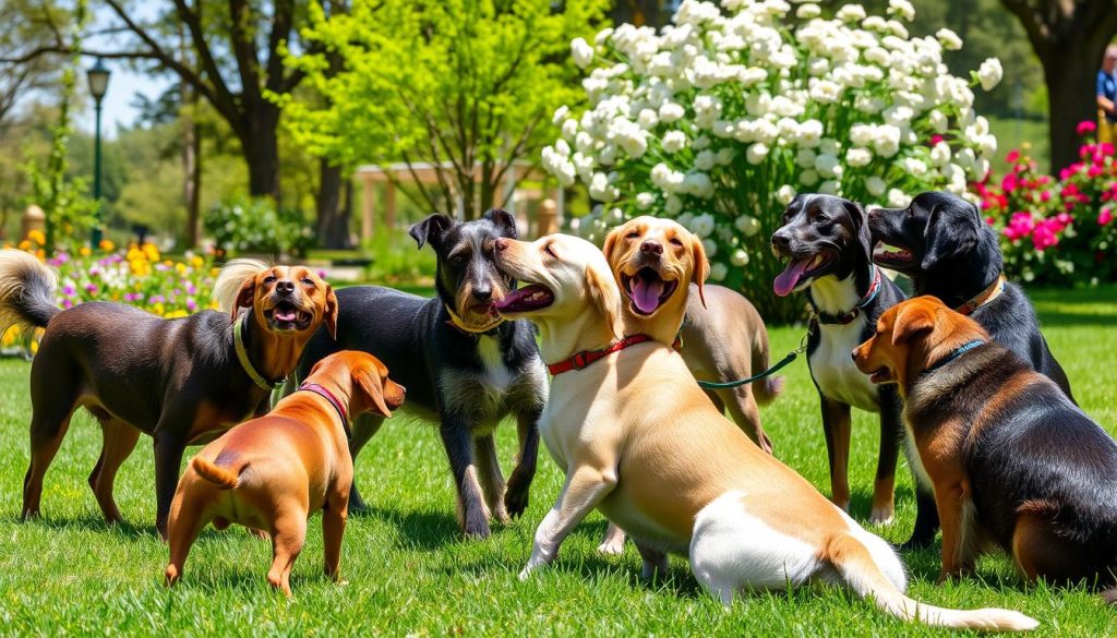 Labrador Retriever socialisation