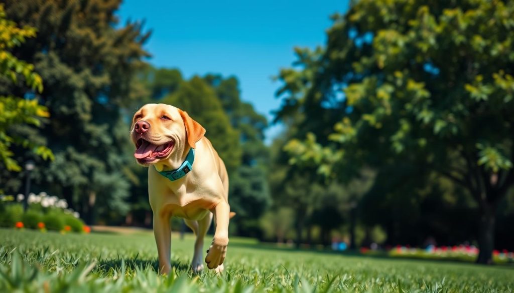 Labrador exercise tracking