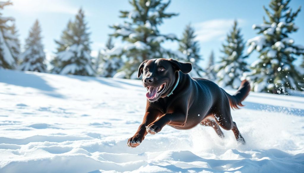 Labrador winter activities