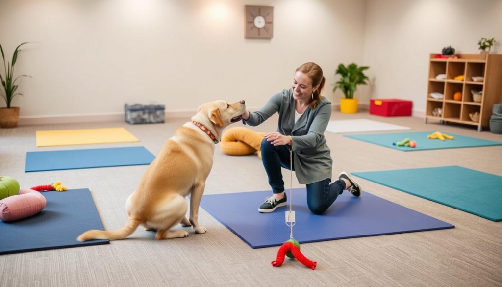 Therapy dog training