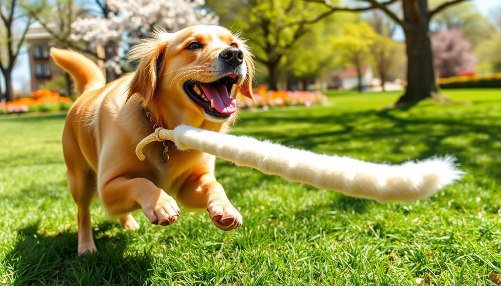 Tug-e-Nuff Sheepskin Bungee Chaser