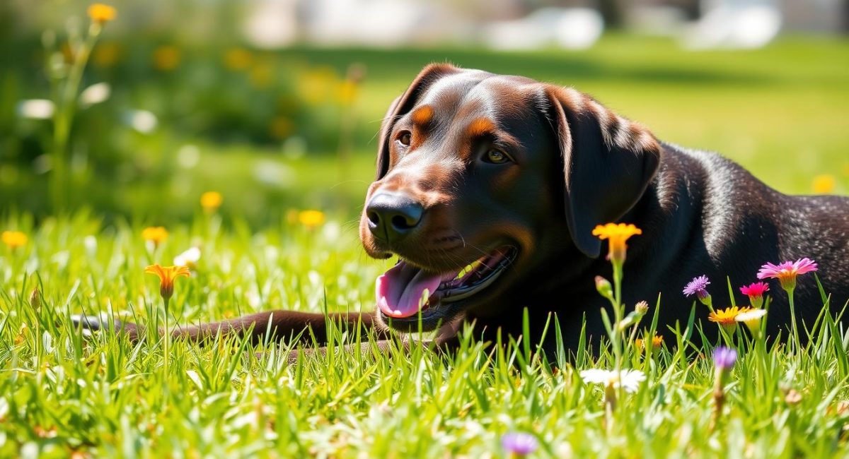 What's the average lifespan of a Labrador Retriever?