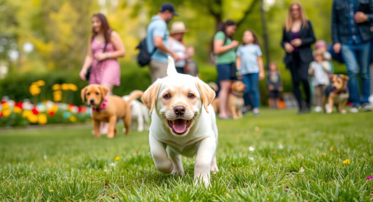 What's the best way to socialize a Labrador Retriever puppy?