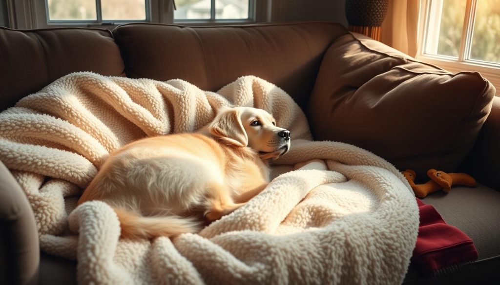 cuddly Labrador