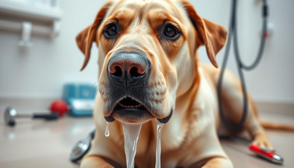 dog drool medical issues